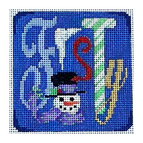 AT CT1195A - Frosty Square Ornament on 13
