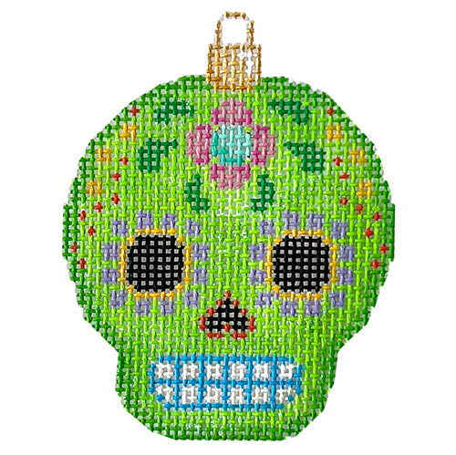 AT EE1451 - Sugar Skull Ornament/Lime