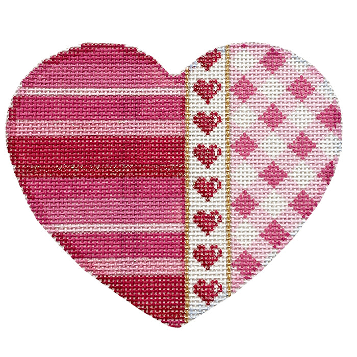 AT HE1020 - Pink Ombre/Hearts/Gingham Heart