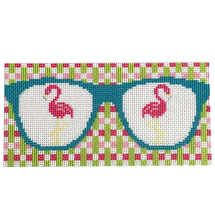 NTG TS096 - Flamingos Eyeglass Case
