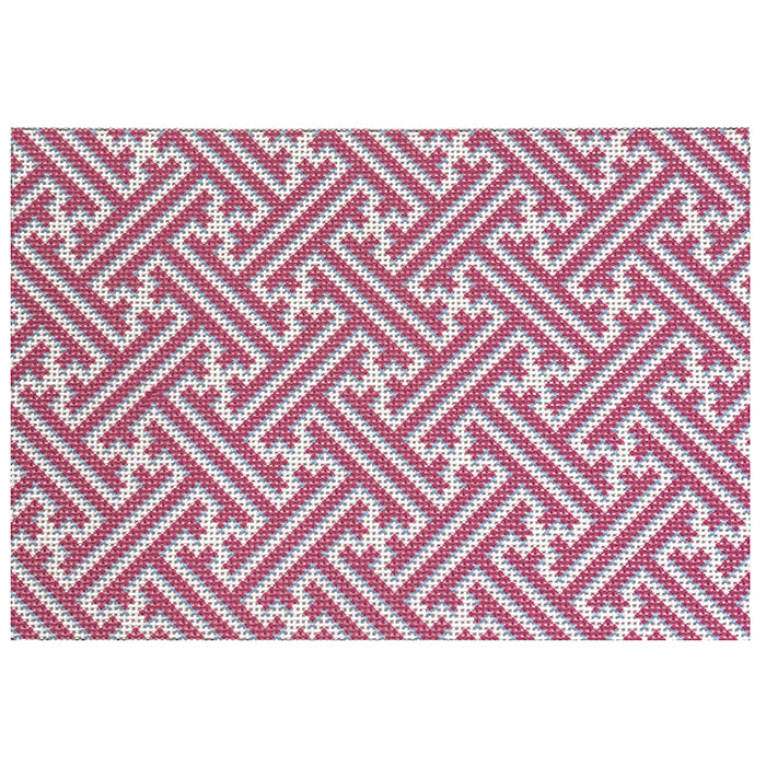 NTG TS192 - Pink Fretwork Pattern Clutch