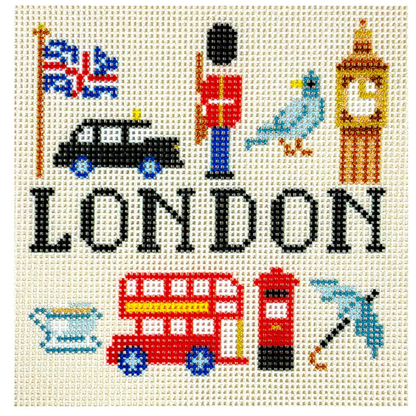 NTG KB264 - London Travel Coaster – Bradley Needlepoint Company