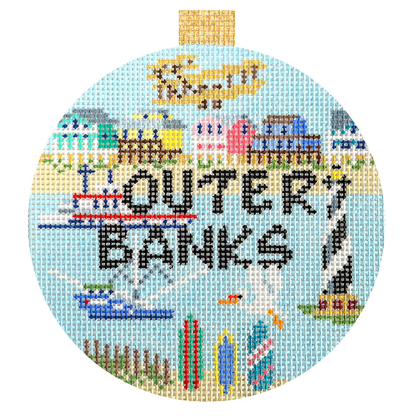 KB 1689 Travel Round Outer Banks Bradley Needlepoint Company