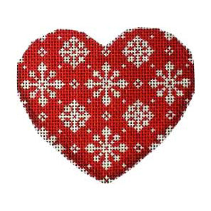 AT CT1231 - Snowflakes/Red Heart