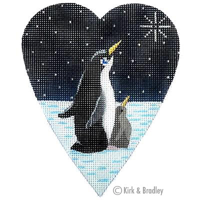 KB 065 - Midnight Penguin Heart