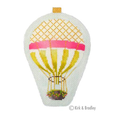 KB 1274 - Mini Balloon - Gold Stripe