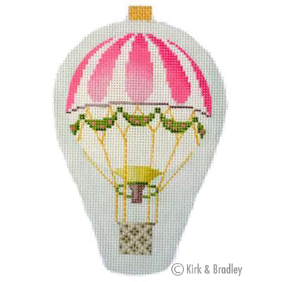 KB 1276 - Mini Balloon - Pink Stripe