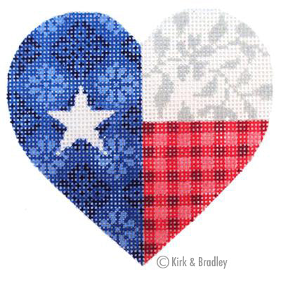 KB 335 - Texas Floral Heart
