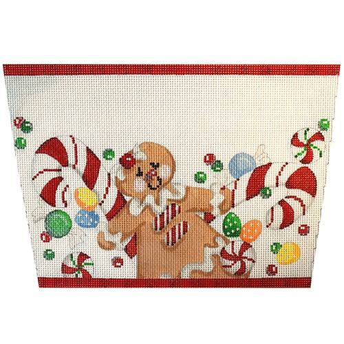 AT ST808 - Gingerbread Girl Stocking Cuff