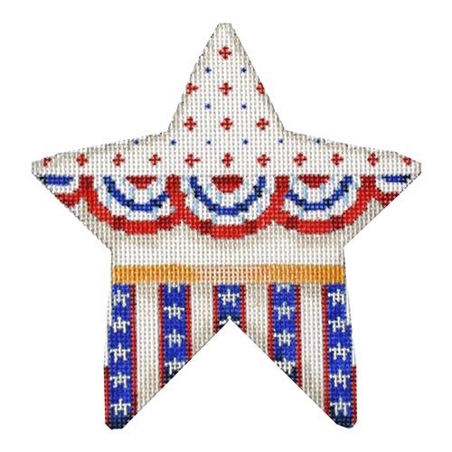 AT CT1991 - Buntings/Stars on Stripes Star Large