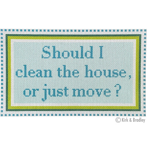 NTG KB148 - Should I Clean the House, or Just Move - Green/Turquoise