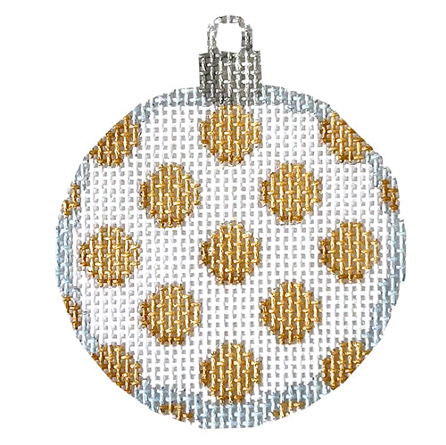 AT CT1481GL - Coin Dot Mini Ball/White & Gold