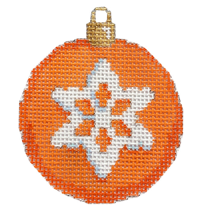 AT CT1496O - Snowflake Mini Ball Orange