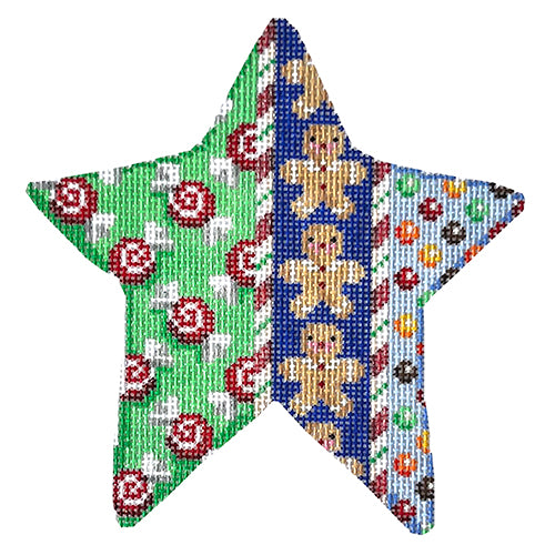 AT CT1705 - Swirl Candy/Gingerbread Star