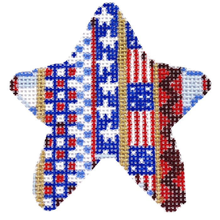AT CT2001 - Patriotic Patterns Mini Star
