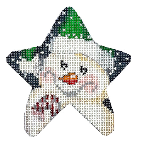 AT CT2022 - Snowman Candy Cane Mini Star