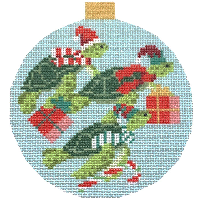 KB 1676-P - Festive Sea Friends - Sea Turtles