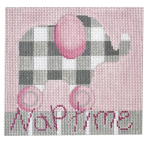 AT KC237 - Naptime Elephant Sign/Pink