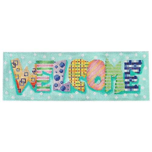 AT M199 - “Welcome” Pattern Letters