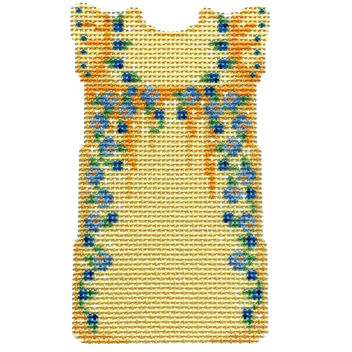 NTG TS043 - Yellow/Blue Mini Oaxaca Dress