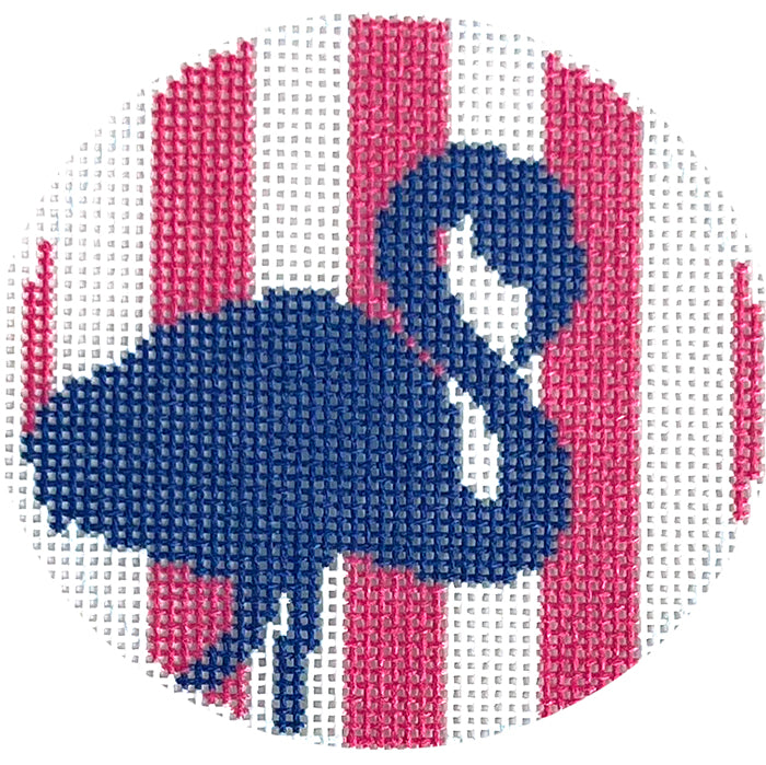 NTG TS058 - Flamingo Stencil/Hot Pink Round 3”