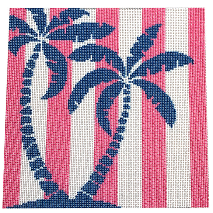 NTG TS075 - Palm Tree Stencil on Pink