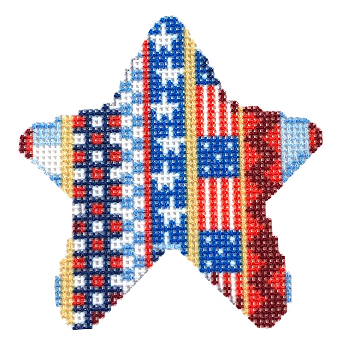 NTG TS312 Patriotic Patterns Mini Star