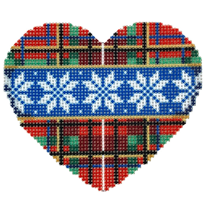 NTG TS343 Plaid/Flakes Heart