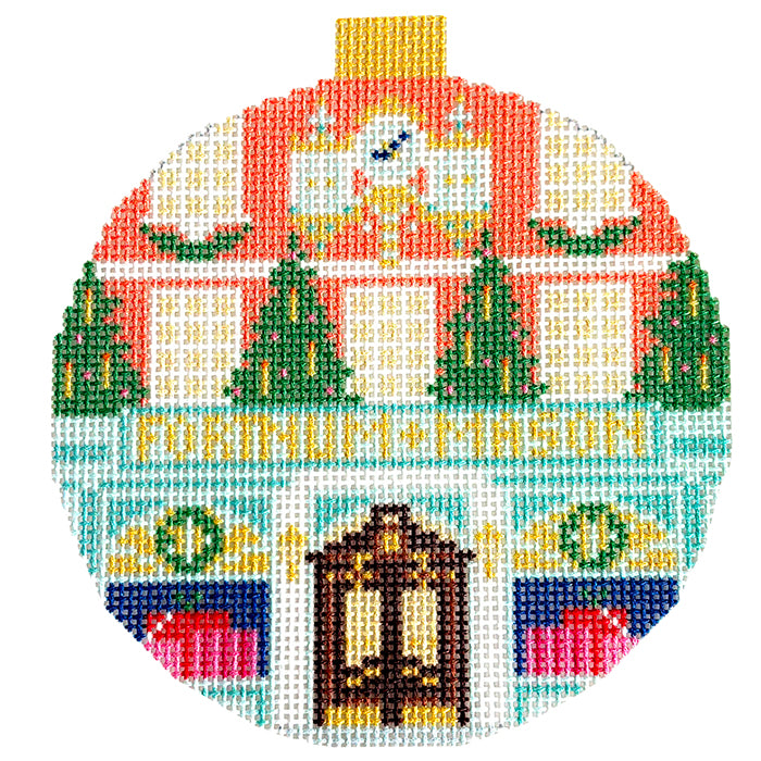 LUXURY NEEDLEPOINT FROM LONDON 刺繍 テーブル 1960's イーグル 刺繍アートフレーム | 7miles from the Dreamland