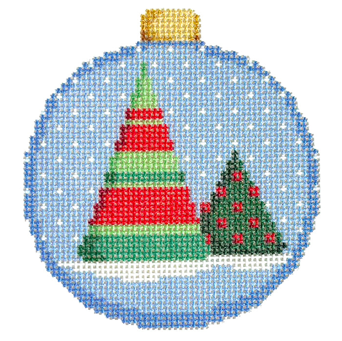 NTG TS298 - Striped Tree Bauble Ornament