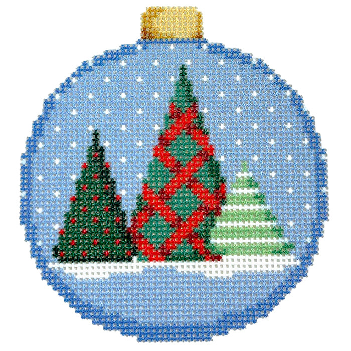 NTG TS300 - Red Woven Tree Bauble Ornament