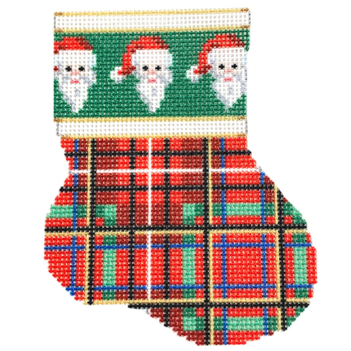 NTG TS325 Santa Cuff/Plaid Minisock