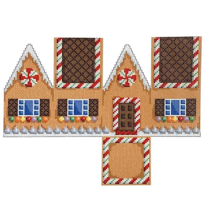 NTG TS385 Chocolate Roof Gingerbread Cottage