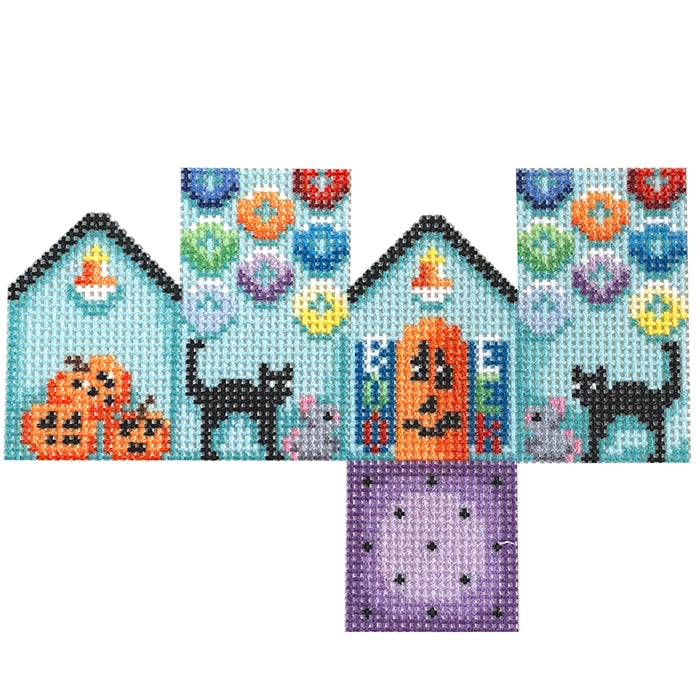 NTG TS405 Halloween Cats Mini Cottage