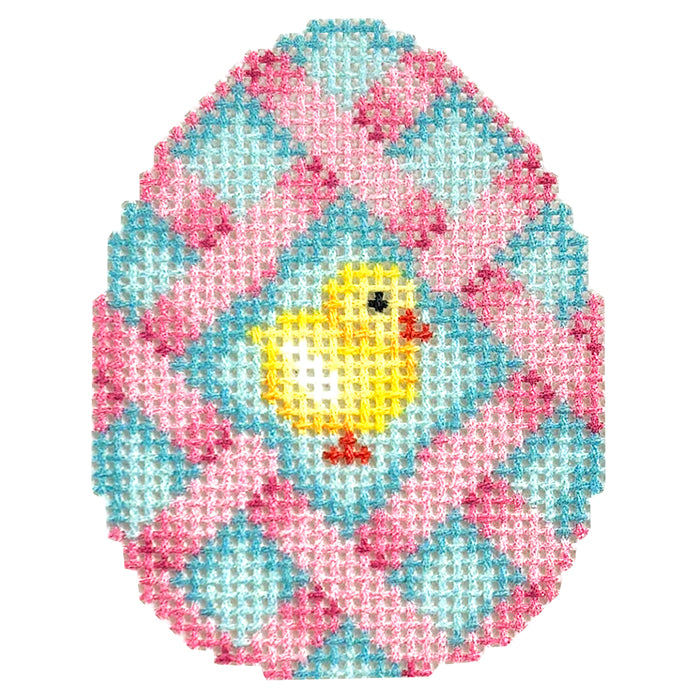 Pink Lattice/Chick Mini Egg