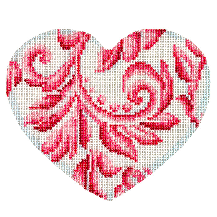 NTG TS579 - Damask Large Heart/Rose