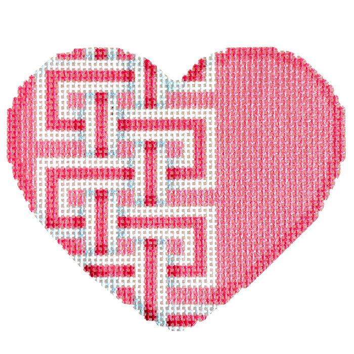 NTG TS582 - Key Border Medium Heart/Rose