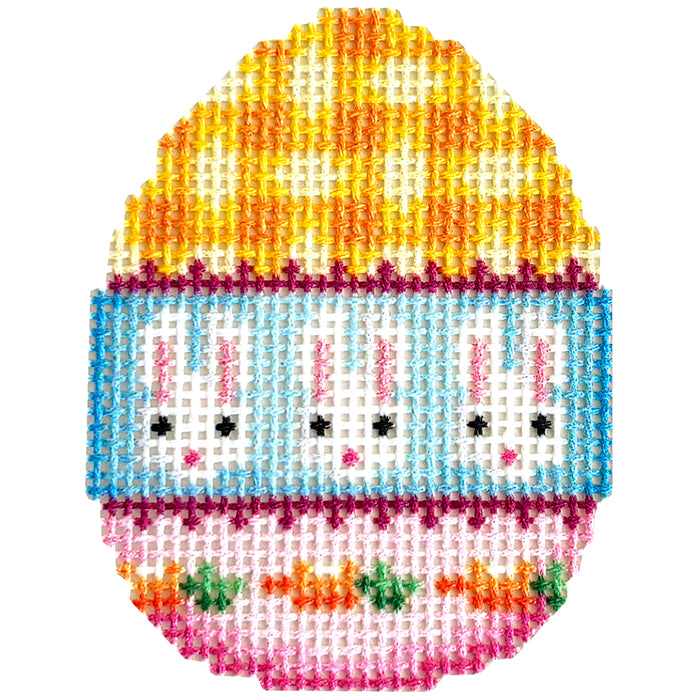 NTG TS591 - Gingham Bunnies Mini Egg
