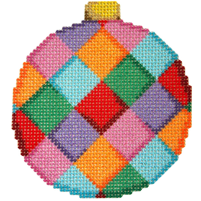NTG TS608 - Multi-Harlequin Ball Ornament