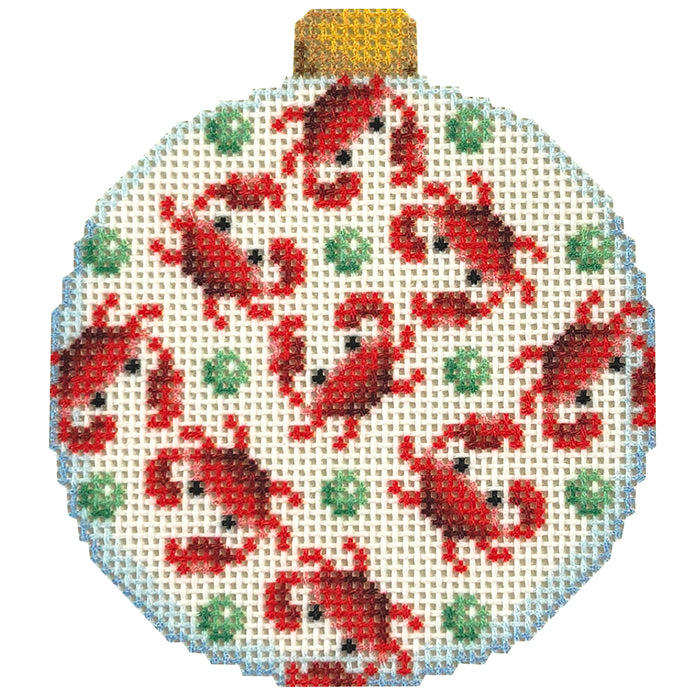 NTG TS617 - Crab Repeat Ball Ornament