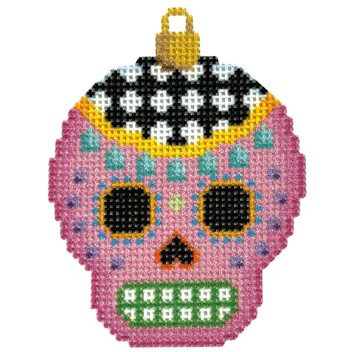 NTG TS628 - Sugar Skull Ornament/Pink
