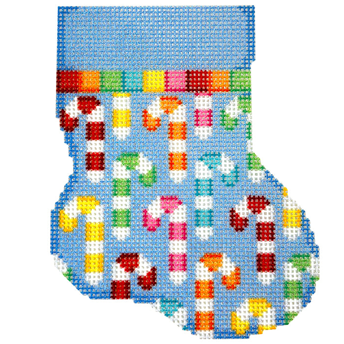 NTG TS865 - Candy Cane Repeat Mini Sock