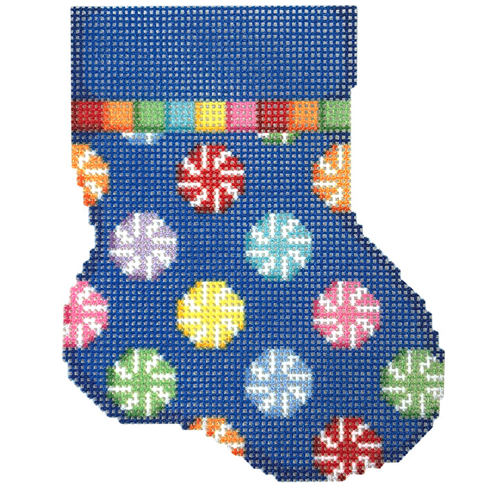 NTG TS871 - Peppermints Repeat Mini Sock