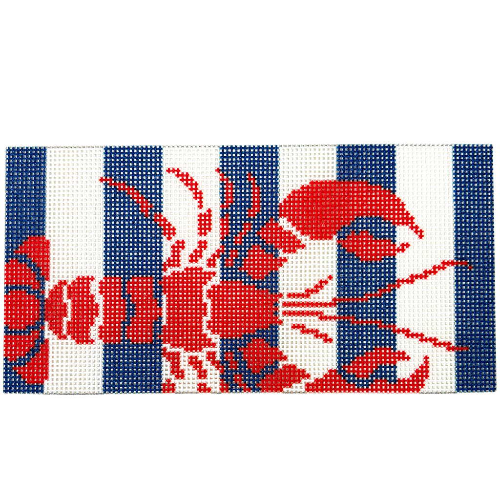 NTG TS918 - Lobster Stencil on Stripes Insert
