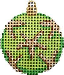 AT CT1466L - Lime Starfish Mini Ball Ornament