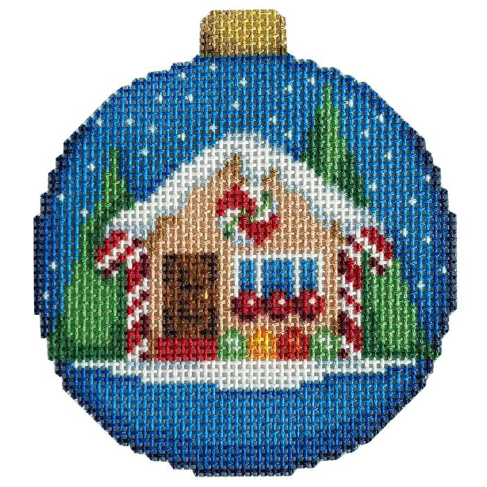 NTG TS356 Gingerbread House Ball Ornament