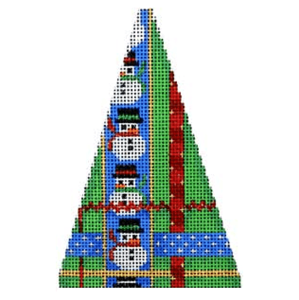 NTG TS452 - Snowman Woven Mini Tree