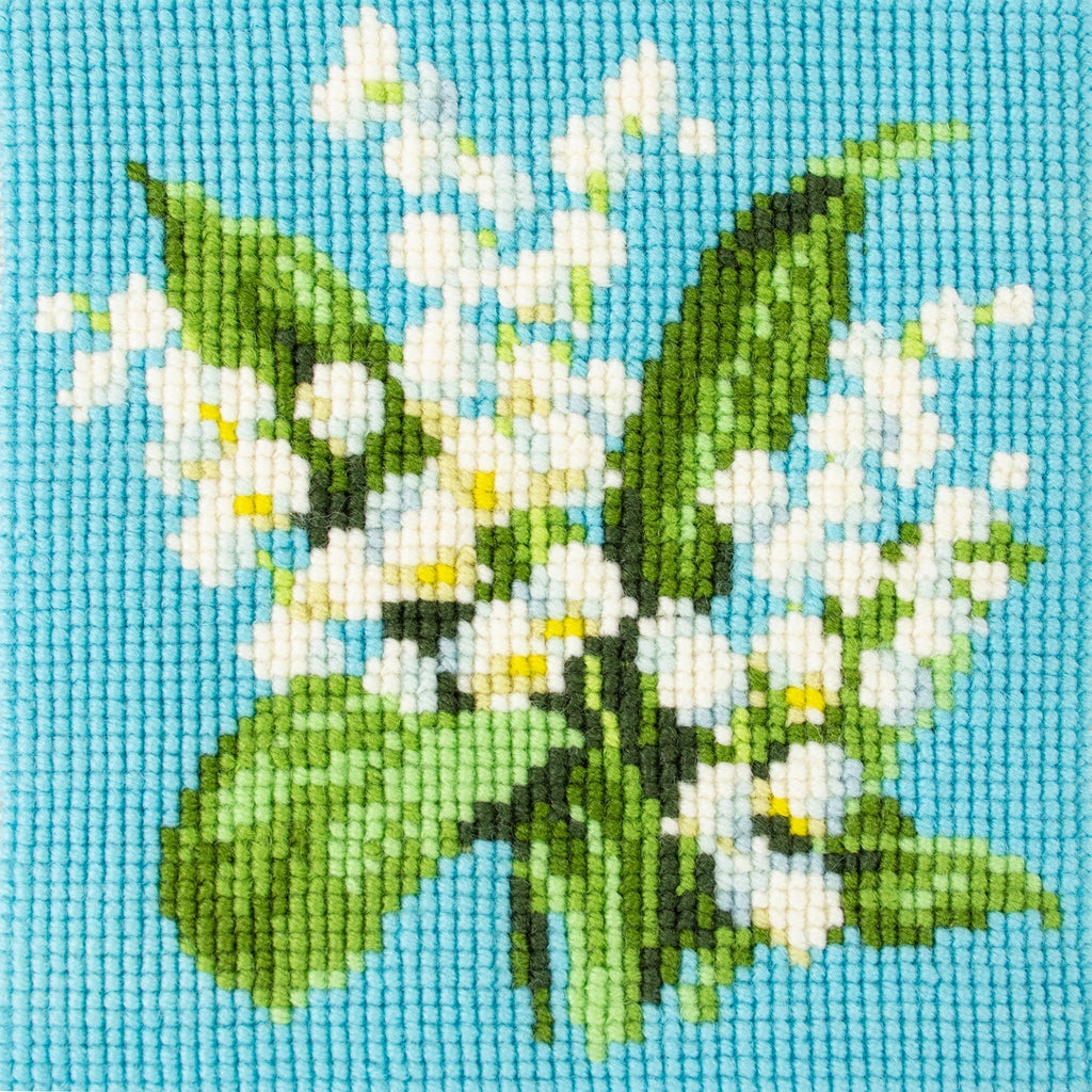 Lily of the Valley Mini Kit Needlepoint Kit Elizabeth Bradley Design 