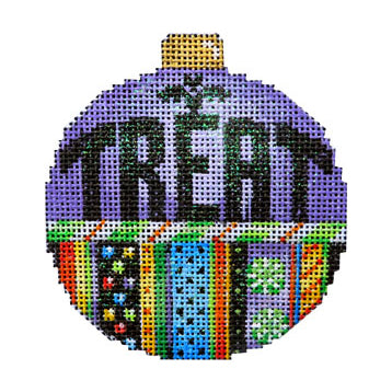 AT EE1215 - Treat/Stripes Ball Ornament