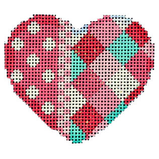 AT HE670 - Coin Dot/Harlequin Mini Heart
